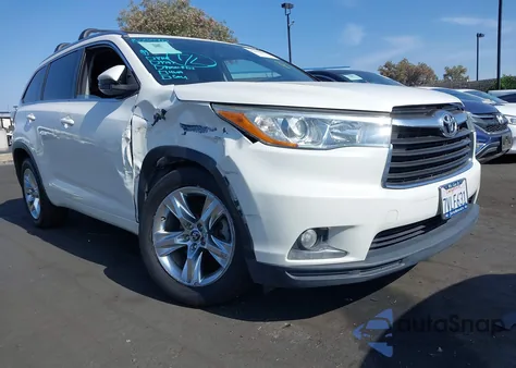 2016 Toyota Highlander Limited V6 from USA, damaged, VIN 5TDYKRFH2GS181494